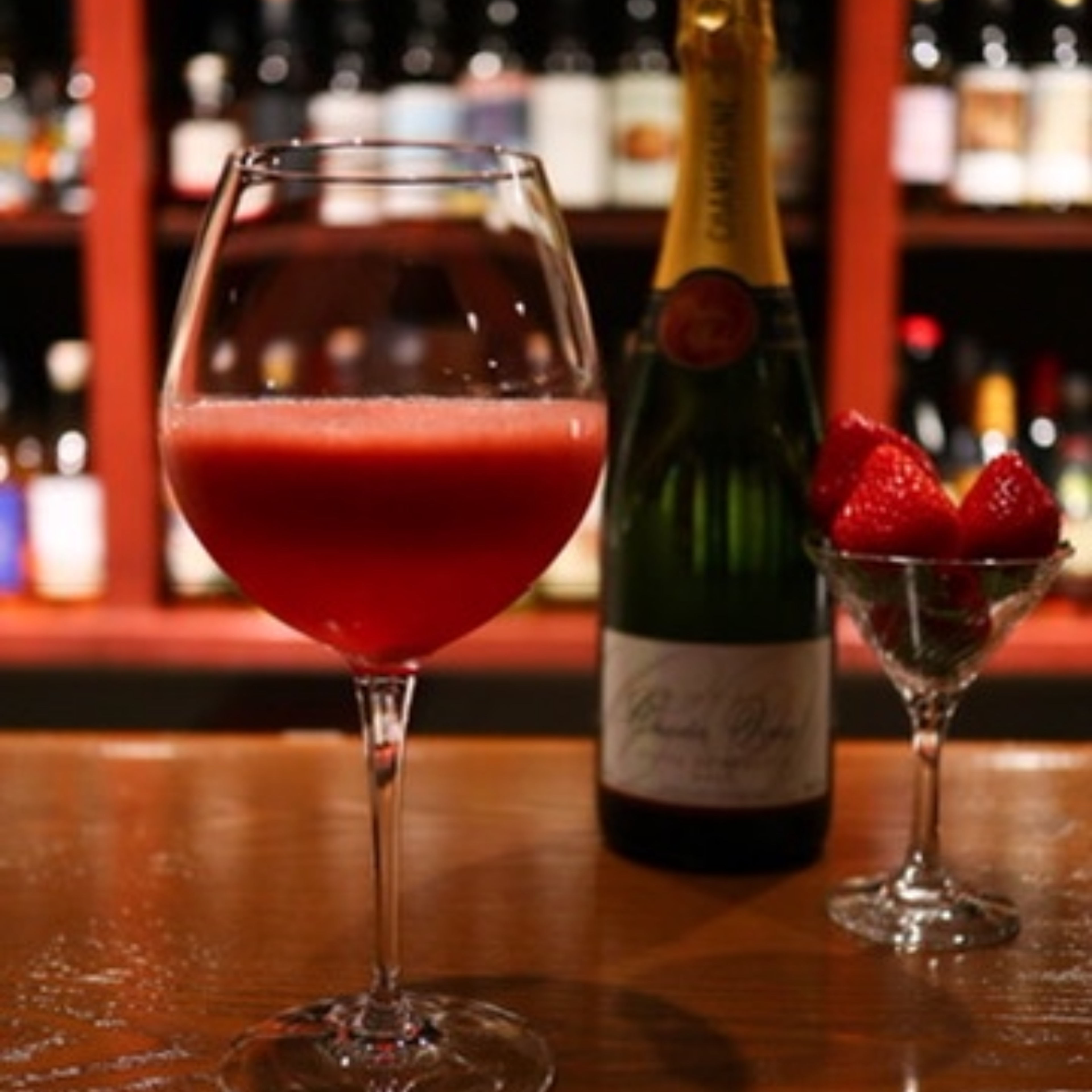 苺とシャンパーニュ