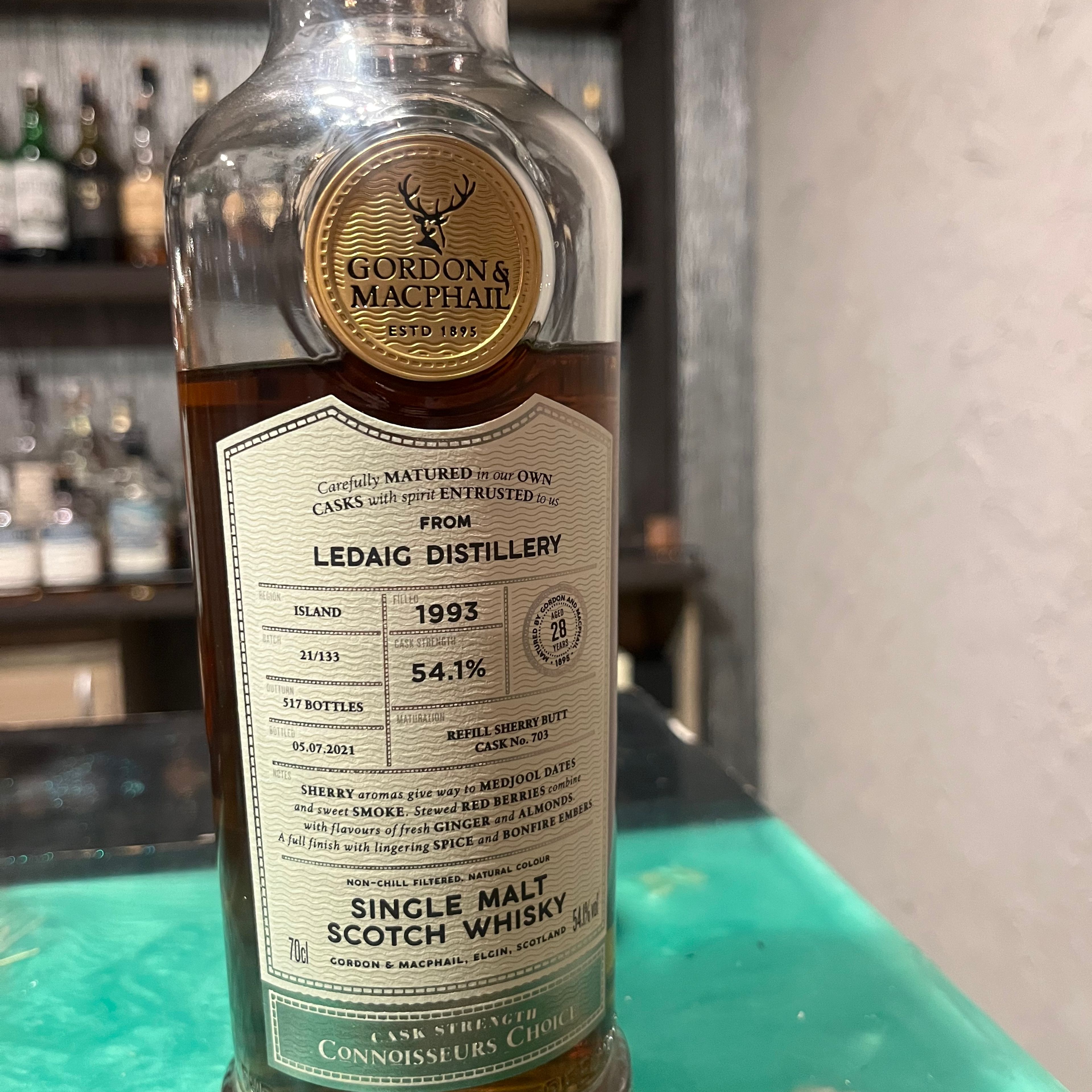 ゴードン&マクファイル コニサーズチョイス レダイグ 28年