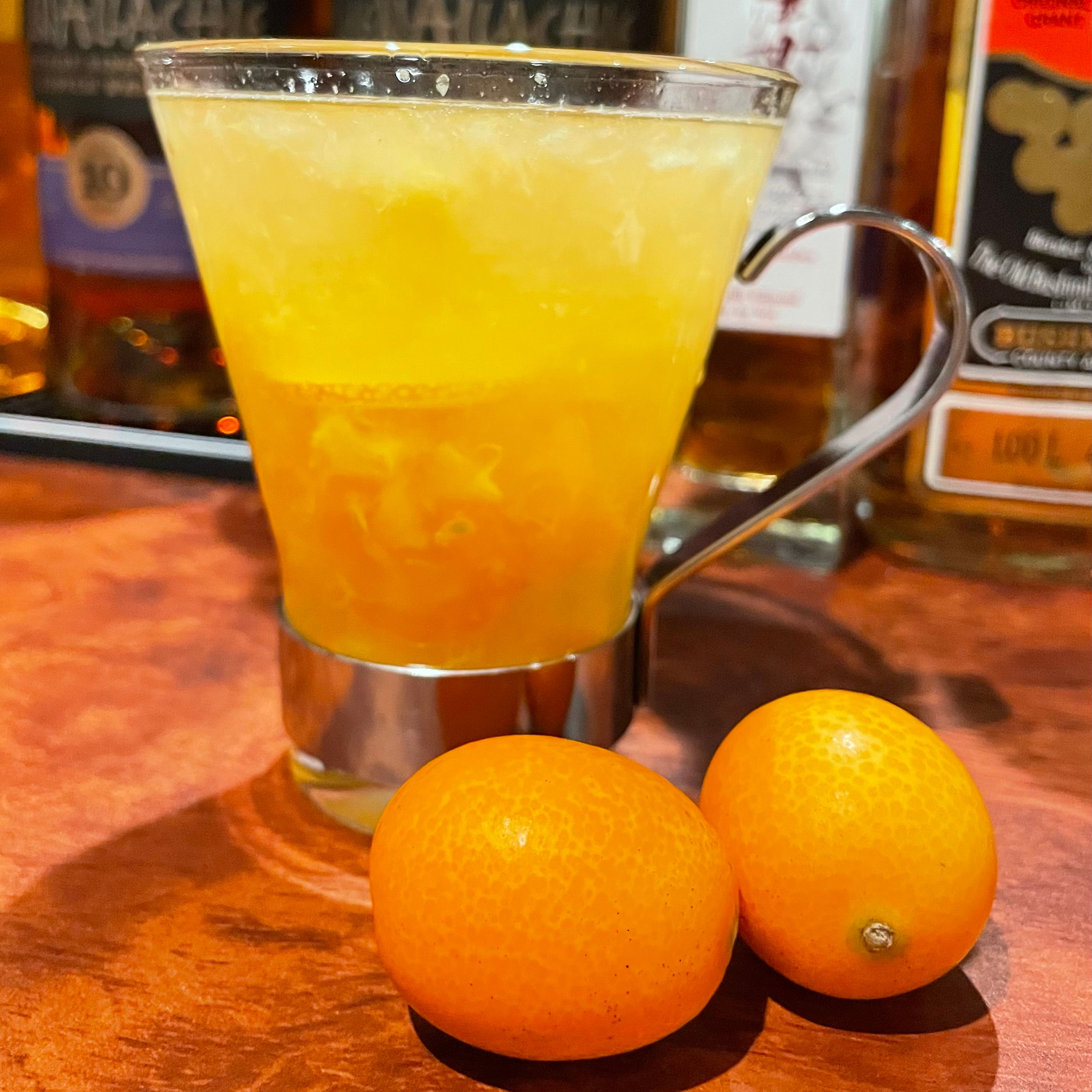 金柑のホットウイスキートディ