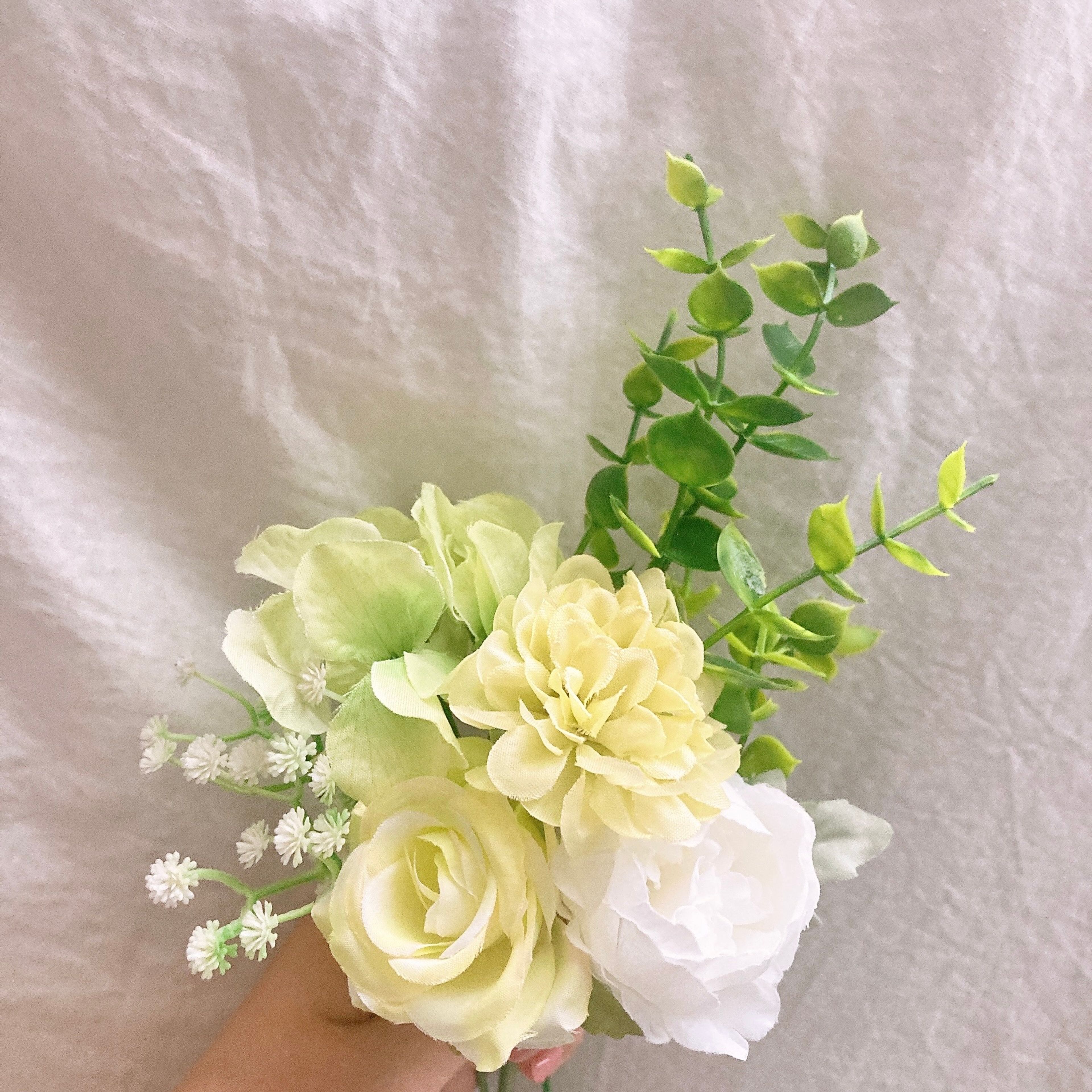 お花9 グリーン系