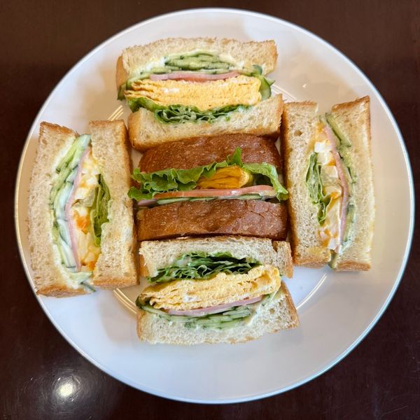 ハムたまごトースト