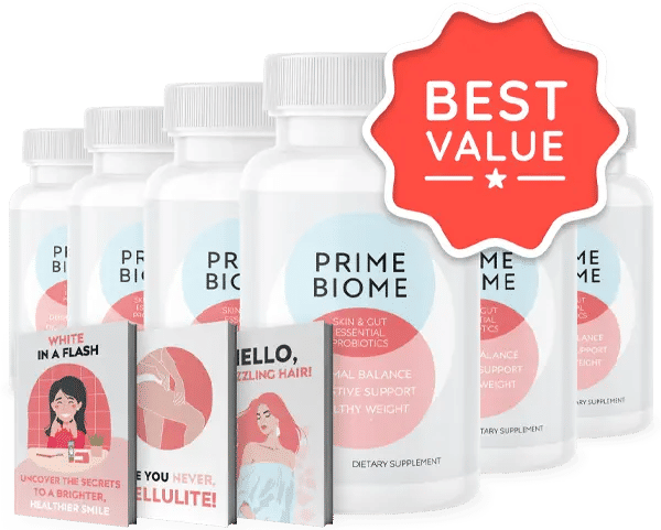 PrimeBiome – Skin and gut wellness formula for a youthful appearance
