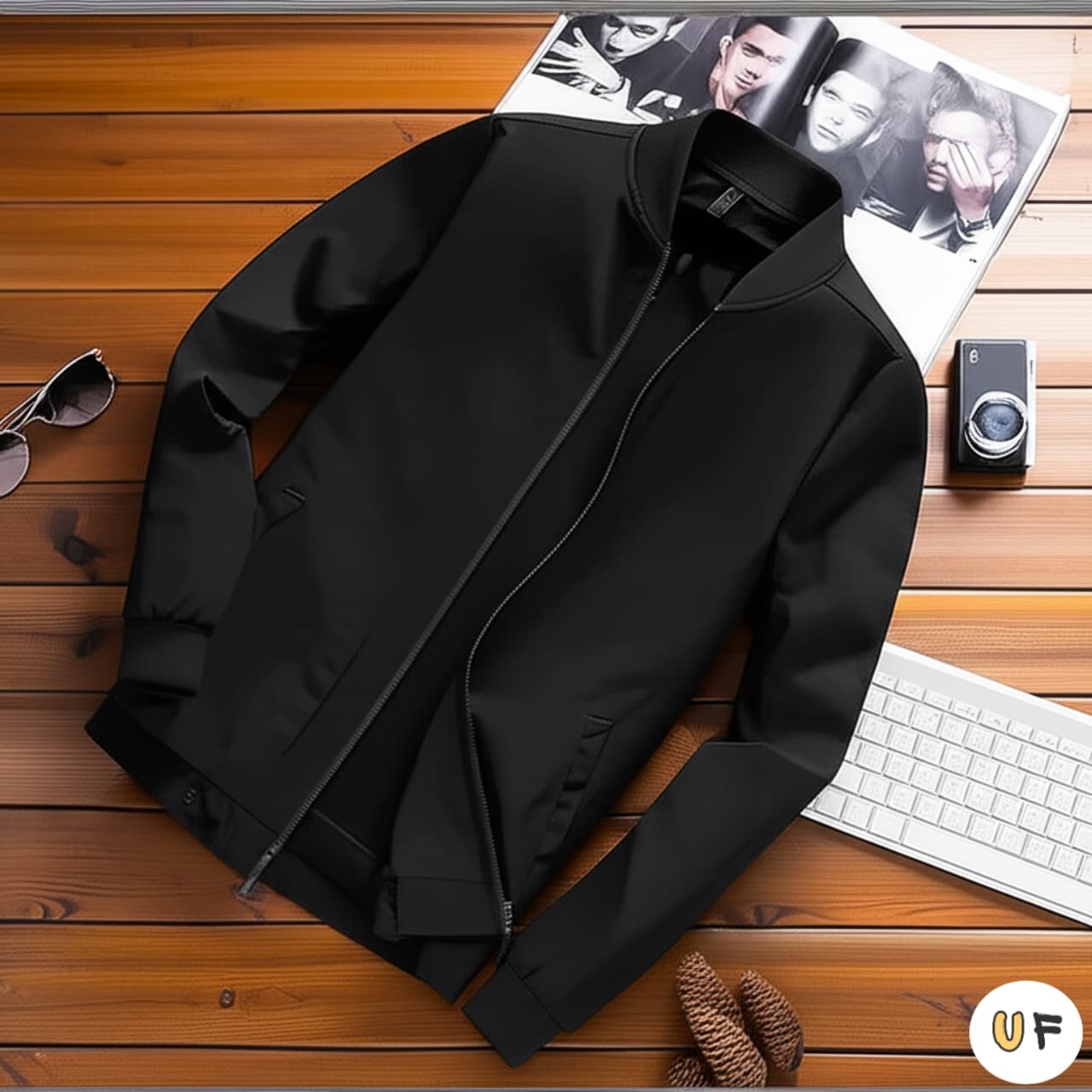 Men's Classic Bomber Jacket