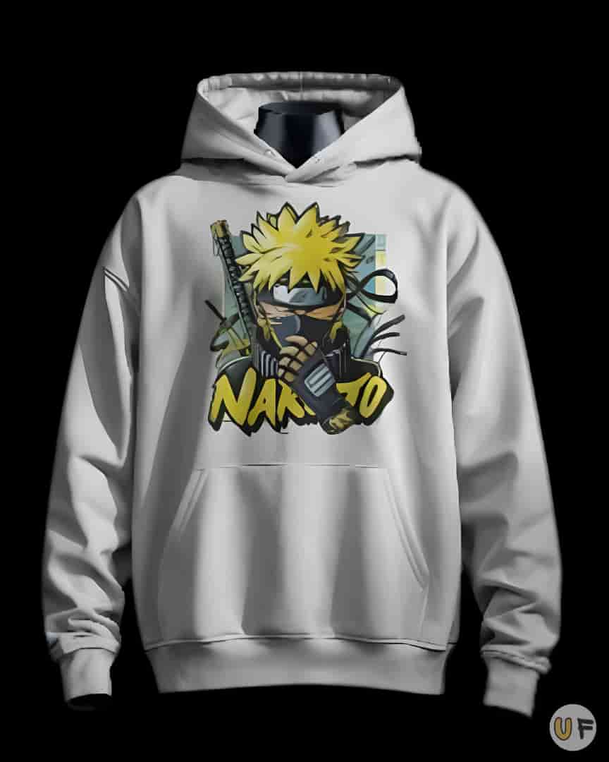Naruto Uzumaki Shinobi Anime Hoodie