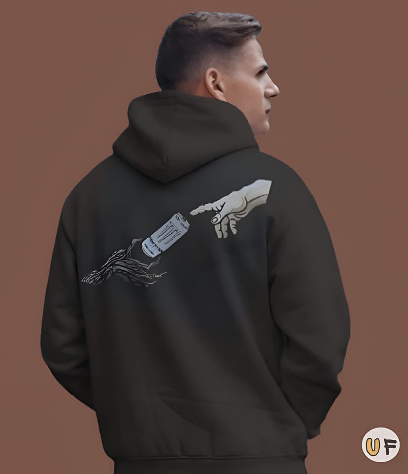 Divine Energy Creation Parody Hoodie