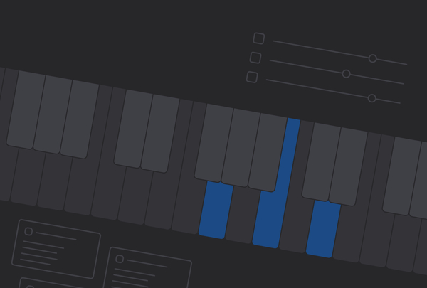 Browser piano