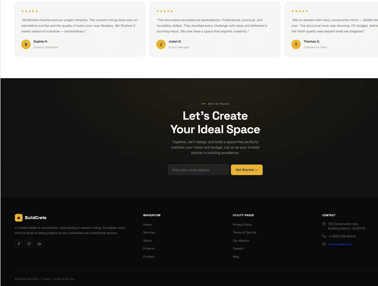 BuildCrete - Construction Company — image 3