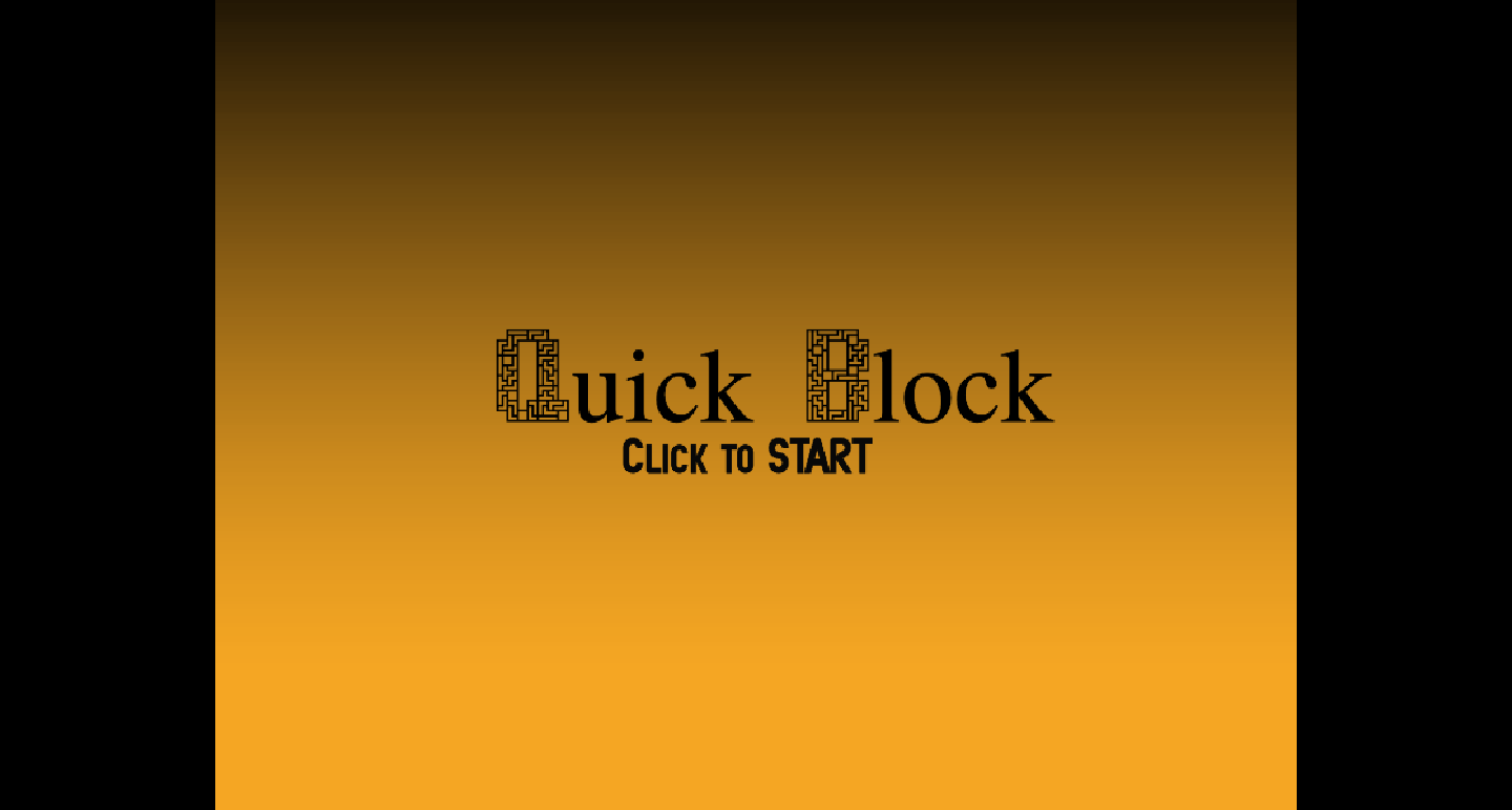 Quick Block Game Snapshot.