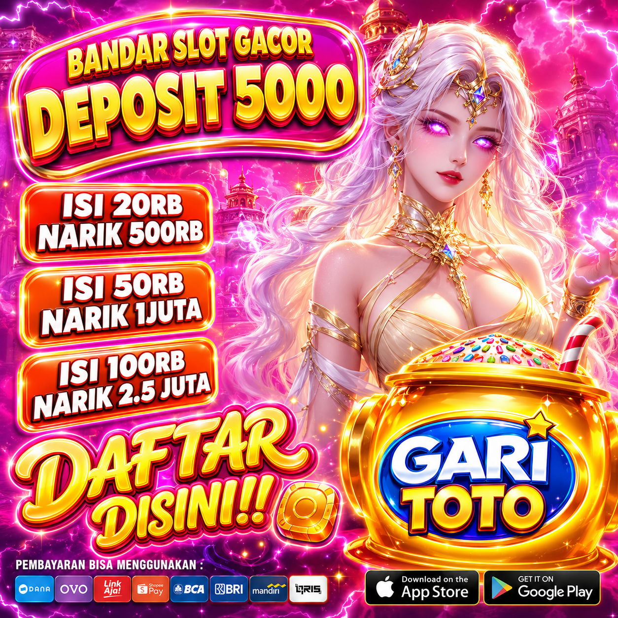 GARITOTO : Slot Depo 5k Wadah Terbaik Deposit 5000 Teknologi Andal