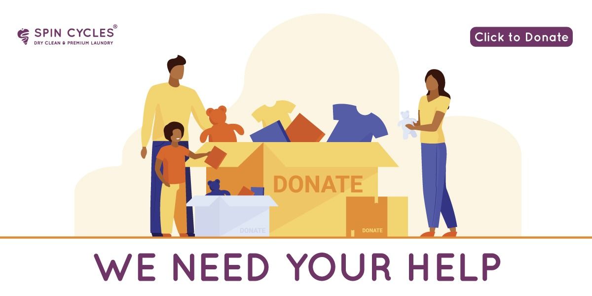 Donate old clothes books toys