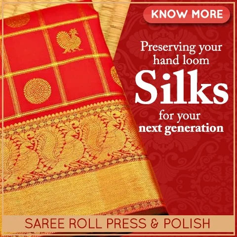 Saree roll polish