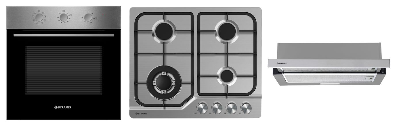 Set Pyramis 22P Inox