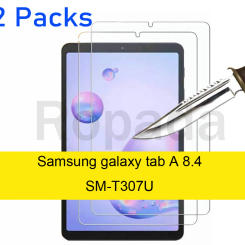 2PCS for Samsung galaxy tab A 8.4 SM-T307U Tempered glass screen protector 2.5D 9H 0.33 tablet front cover film