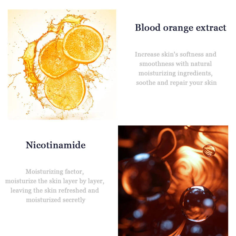 Description Picture 5 of item60pcs Blood Orange Collagen Eye Mask Vitamin C Moisturizing Eye Patches Repairing Wrinkle Remover Dark Circle Eye Bag Anti Aging