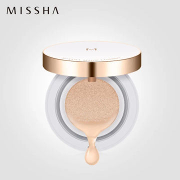 MISSHA M Magic Air Cushion BB Cream 15g Korea Makeup Sunscreen Whitening CC Moisturizing Brighten Skin Tone Cover Blemishe