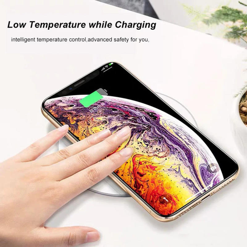 Description Picture 4 of item50W Fast Wireless Charger Pad For iPhone 14 13 Xiaomi Huawei Doogee Samsung Mobile Phone Charger Wireless Charging Dock Station