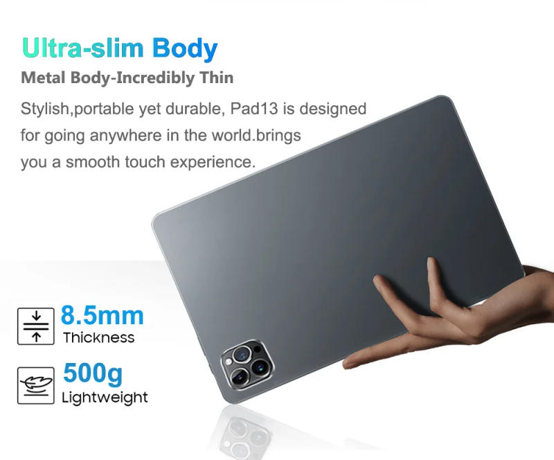 Description Picture 5 of itemNew Tablet Android 11  8G+128GB 10.1 Inch New Tablette 5G Dual SIM Card or WIFI Google Play PC Tablet Kids for Study Work