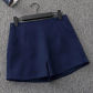 dark blue shorts