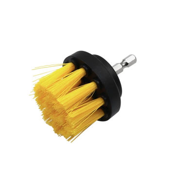 1Pc Electric Drill Brush Kit 2/3.5/4/5'' Round Plastic Scrubber Brushes for Bathroom Surfaces Shower Tile Kitchen and Car