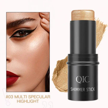 QIC Concealer Stick Highlighter Pen Modifies Face Highlight Stick Stereo Concealer Contouring Bronzer Shadow Blush Stick Makeup