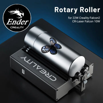 Creality Rotary Roller for Laser Engraving Machine, Compatible with Creality Cr-Laser Falcon 10W and 22W CR Falcon 2