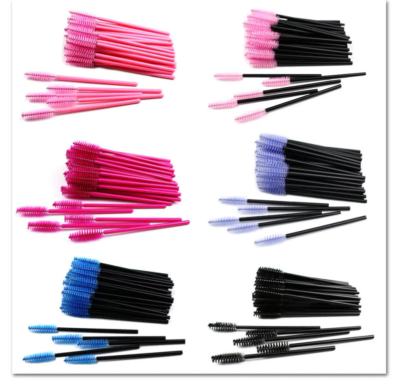 Description Picture 4 of item25pcs Disposable Eyelash Brushes Eyebrow Brush Mascara Wands Applicator Spoolers Eye Lashes Cosmetic Makeup Tools Eye Brow Brush