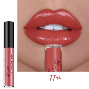 Nude Pink Lip Gloss Shimmer Waterproof Long Lasting Lip Tint Moisturize Lip Plumper Creamy Liquid Lipstick Lips Tattoo Makeup