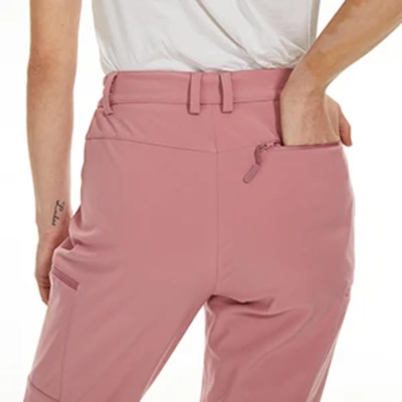 Description Picture 4 of itemMAGCOMSEN Women's Winter Snow Ski Pants Fleece Lined Hiking Pants Windproof Softshell Insulated Trousers with 5 Zipper Pockets