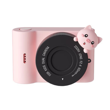 48MP HD Kids Digital Camera 3 Inch IPS Cute Cartoon Camera Touch Screen Childrens Digital Camera WiFi with Lanyard