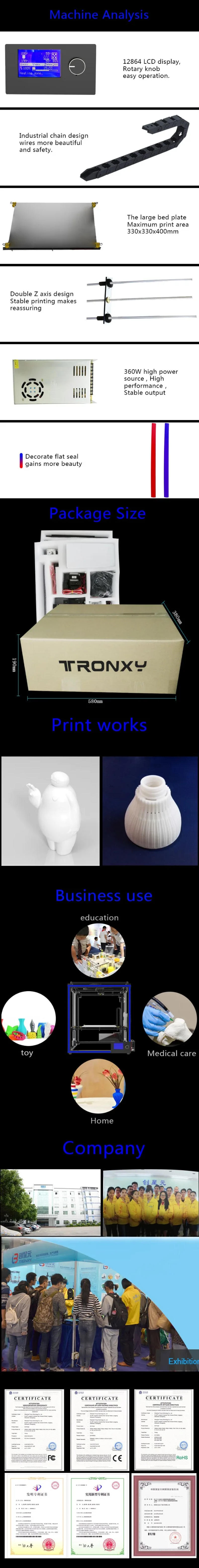 Description Picture 6 of itemIndustrial DIY3d printer home business learning design high precision all metal structure new large size