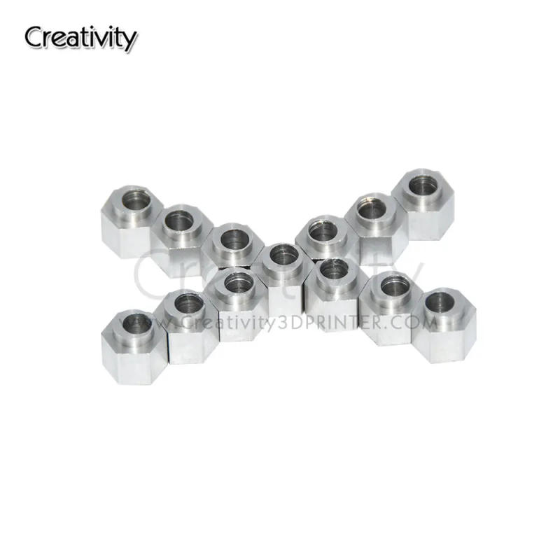 Description Picture 4 of item10pcs stainless steel eccentric spacer 10x 5mm hole eccentric spacer for V-roll aluminum extrusion 3D printer