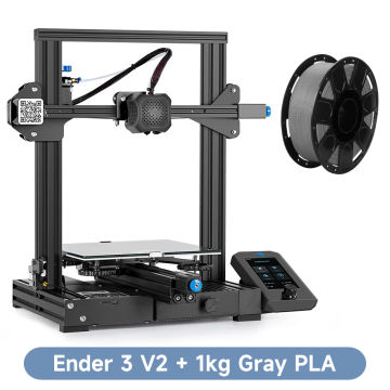 CREALITY Ender-3 V2/Ender-3 V2 Neo 3D Printer 32-Bit Silent Mainboard CR-Touch Auto-leveling 4.3' Color Screen