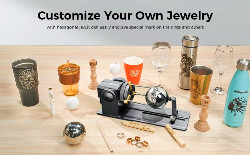 Description Picture 4 of itemAtomstack Maker R1 PRO Multi-function Chuck and Roller Rotary Compatible with 95% Laser Engraver CNC Engraving Cutting Machine