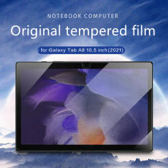 Cover for Samsung Galaxy Tab A8 2021 Case SM-X200/X205 10.5 Tablet Screen Protector Protective Film Tempered Glass