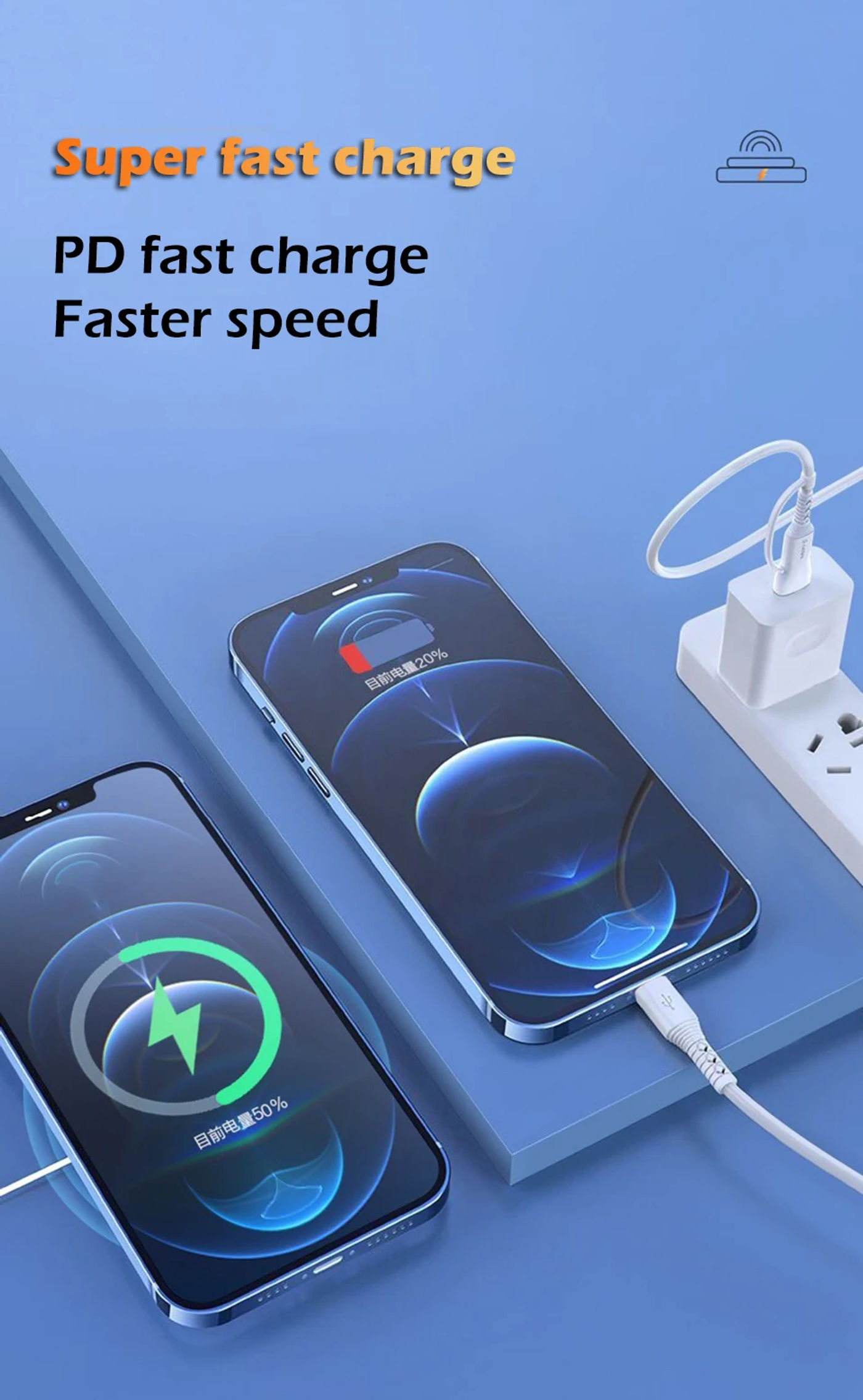 Description Picture 5 of itemOriginal For Apple Magsafe Magnetic Wireless Charger For iPhone 15 Pro Max 14 13 12 11 X XS USB-C Fast Charger Phone Accessories