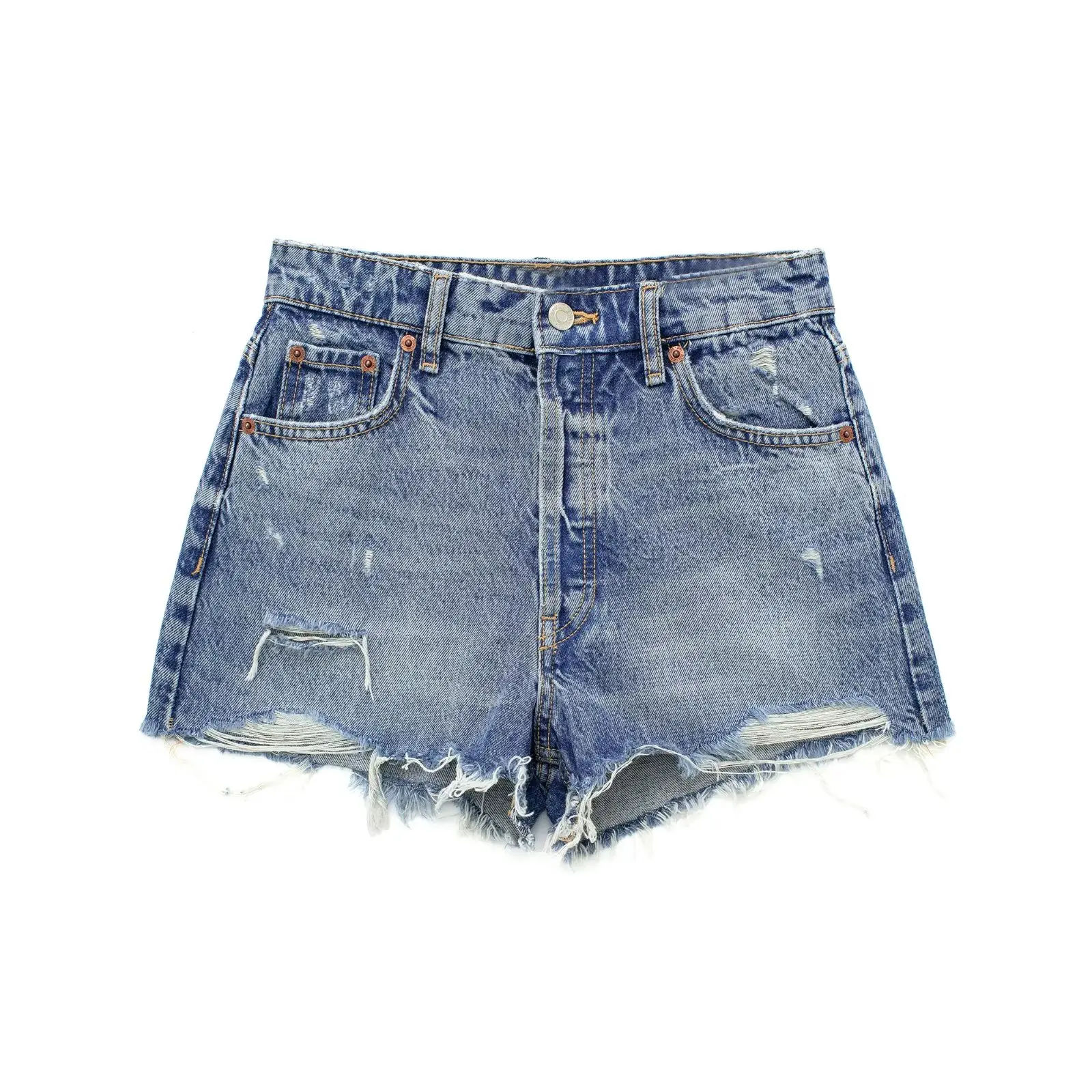 TRAF 2023 Summer Denim Shorts For