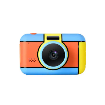 New Children's Digital Camera 2400w Digital Motion Camera 2.4-Inch IPS HD Eye Protection Screen Can Be Inserted Into The Card