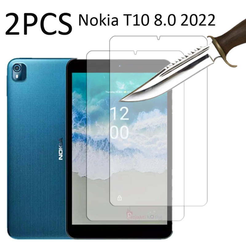 Description Picture 2 of item2PCS tempered glass screen protector film for Nokia T10 8.0 2022 protective film