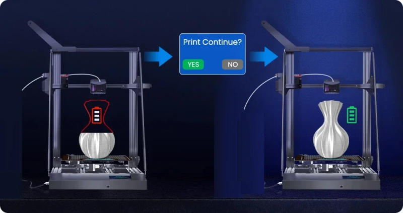Description Picture 5 of itemSUNLU 3D Printer S9 3D Printer Support 20-250mm/s High Precision Printing For FDM All 3D filaments Printing Size 310×310×400(mm)