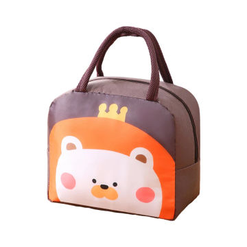 Kawaii Portable Fridge Thermal Bag Women Children's School Thermal Insulated Lunch Box Tote Food Small Cooler Bag Pouch