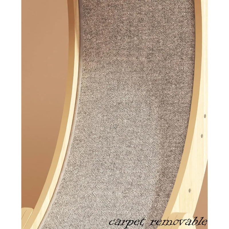 Description Picture 6 of itemCat Exercise Wheel, Indoor Cat Toys, Cat Running Wheel, Cat Treadmill, with Carpeted Runway, Small Cat Sport Toy, Fits Most Cats