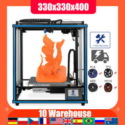 Tronxy DIY X5SA 3D Printer New Upgraded Guide Rail Titan Extruder 3D Printer Kit Resume Power Failure Impresoras 3D Printing