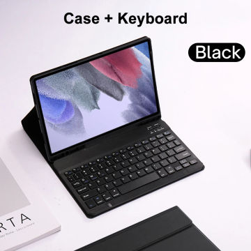 For Galaxy Tab A7 Lite 8.7 Inch Keyboard Case,Detachable Keyboard Cover With Pen Slot for Samsung Tab A7 Lite SM-T220 T225 T227