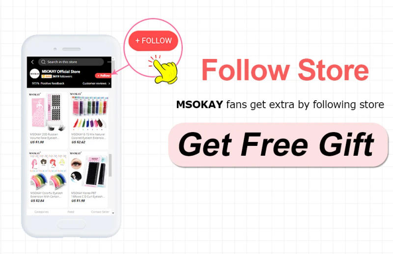 Description Picture 2 of itemMSOKAY Reusable Eyelash Perming Rods Silicone Perm Pad Y Lash Brush Curler Applicator Eye Lashes Lifting Tools Makeup Kit