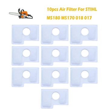 10pcs Air Filter For Stihl MS180 MS170 018 017 MS 170 180 Dual Layer Cleaner Set Gasoline Chainsaw Replacement Spare Parts