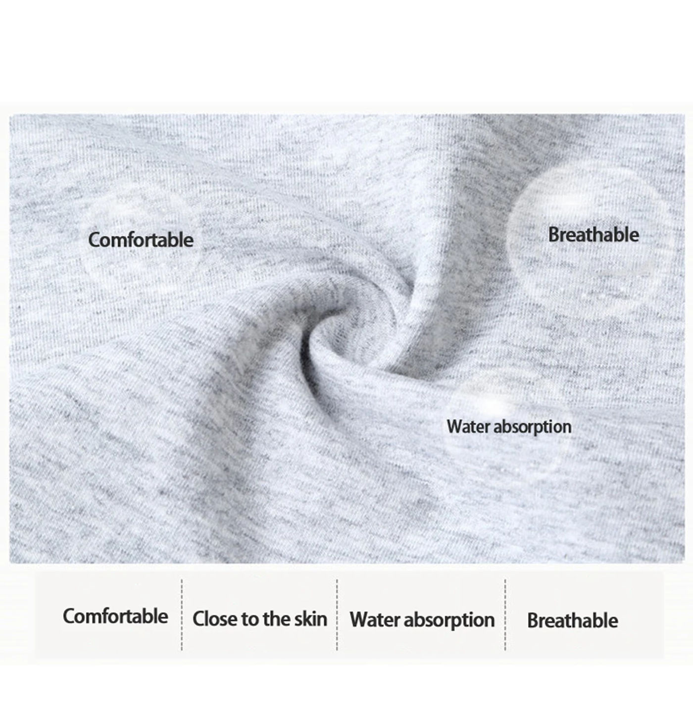 Description Picture 4 of item8Pcs Briefs for Women fashion sexy woman panties Solid seamless underpants  cpanties for women cotton underwear girl knickers