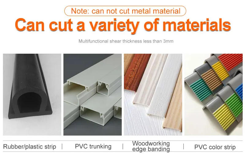 Description Picture 3 of itemAngle Shear 45 Degree To 135 Degree Miter Cutter Hand Shear Multifunctional PVC PE Plastic Pipe Scissors with replace blades