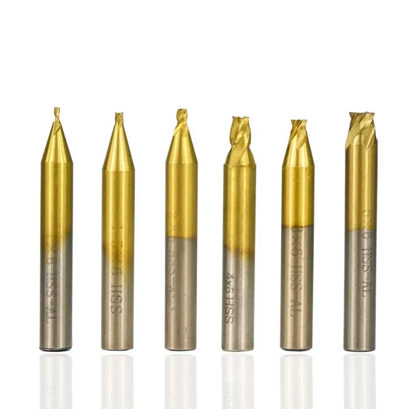 Description Picture 3 of itemXCAN 1pc 6mm Shank Ti-Coated HSS Vertical Key Machine Cutters Door Car Key Cutter Machine Part Key Maker Locksmith Tools 1.0-5.0