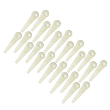 24 X Plastic Blades For Stihl Polycut 6-3, 20-3, 10-3, 41-3 Grass Cutter Replacement Spare Part Garden Accessories