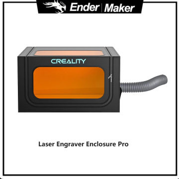 Newest Creality Laser Engraver Enclosure Pro Eye Protection Vent for CNC Engraving Machine Protective Cover 720 x 720 x 400mm